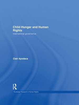 cover image of Child Hunger and Human Rights
